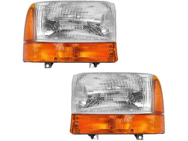 Headlight and Cornering Light Kit S611SG for F250 Super Duty Excursion 2000 F350 7.3 Overdrive Light Flashing