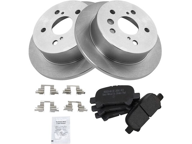 Rear Brake Pad and Rotor Kit X724CF for Avalon Solara Camry 2002 2003