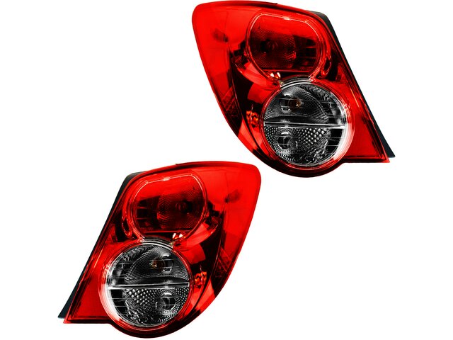 42407873 GM2801251 Replacement 2013 2014 2015 Sedan Go-Parts Side - Passenger Right for 2012-2016 Chevrolet Sonic Rear Tail Light Lamp Assembly / Lens / Cover 