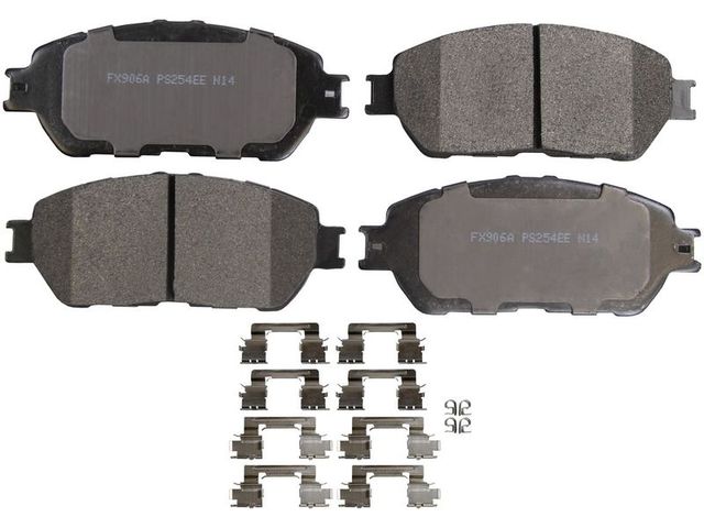 Front Brake Pad Set W279ZX for Sienna Solara Avalon Camry ...